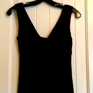 Black cocktail dress